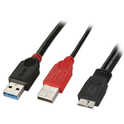 Câble USB 3.0 Dual Power...